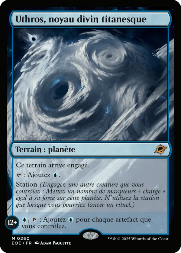 Uthros, noyau divin titanesque — Edge of Eternities — Magic: The Gathering