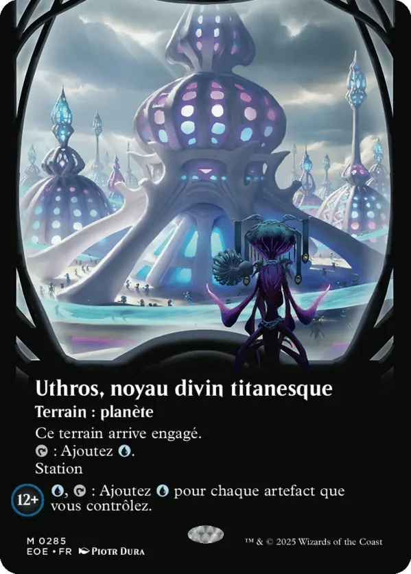 Uthros, noyau divin titanesque — Edge of Eternities — Magic: The Gathering