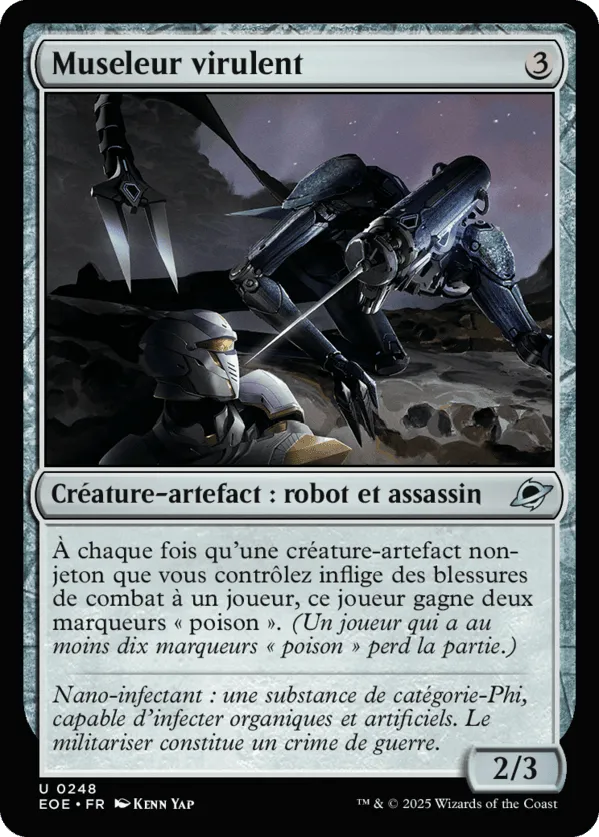 Museleur virulent — Edge of Eternities — Magic: The Gathering