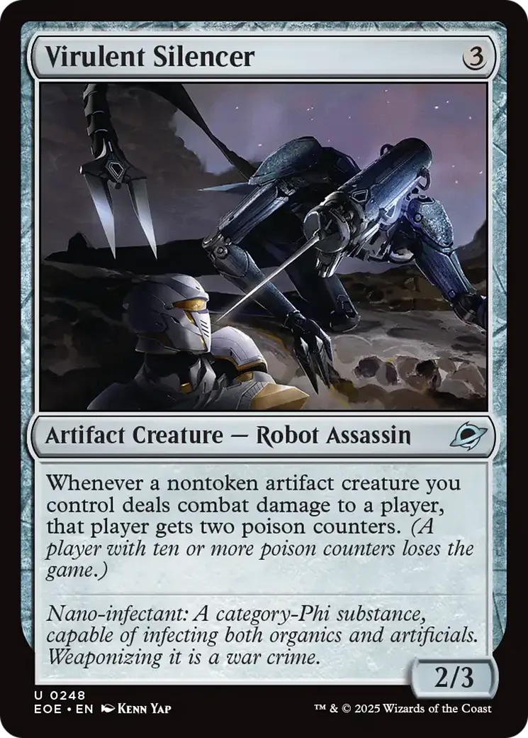 Museleur virulent — Edge of Eternities — Magic: The Gathering