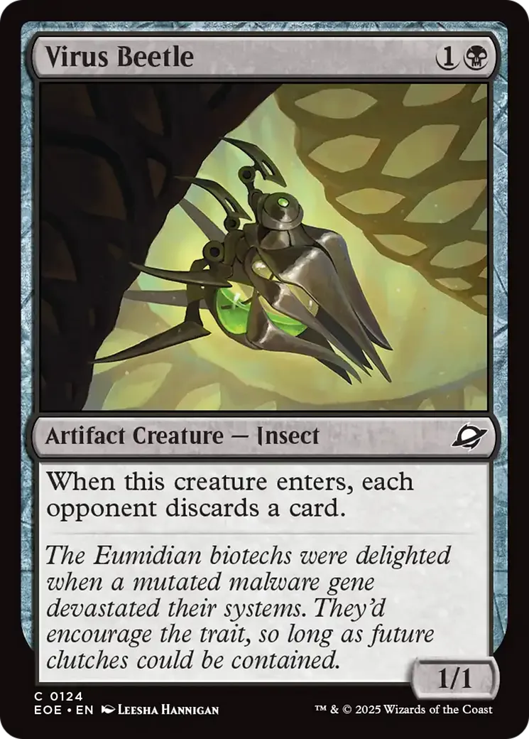 Scarabée virus — Edge of Eternities — Magic: The Gathering