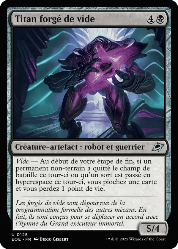 Titan forgé de vide — Edge of Eternities — Magic: The Gathering