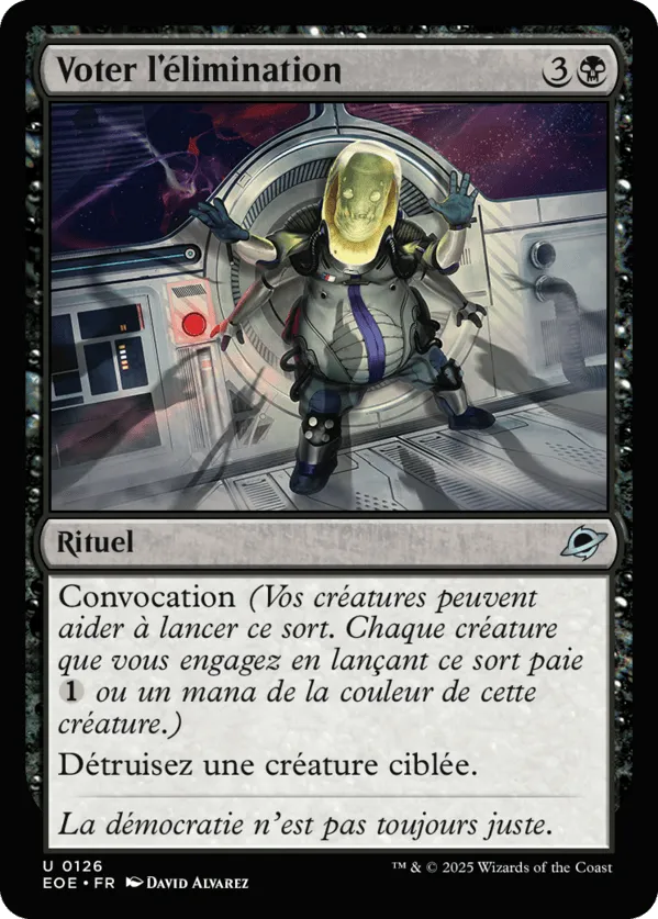Voter l'élimination — Edge of Eternities — Magic: The Gathering