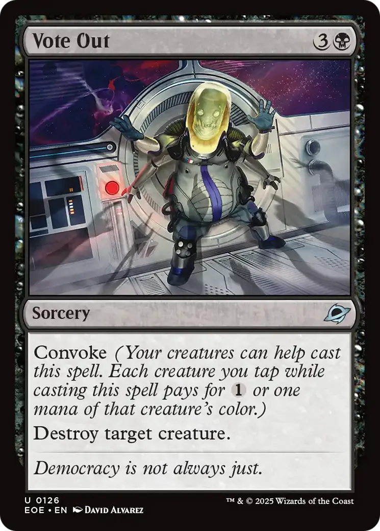 Voter l'élimination — Edge of Eternities — Magic: The Gathering