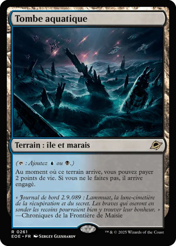 Tombe aquatique — Edge of Eternities — Magic: The Gathering