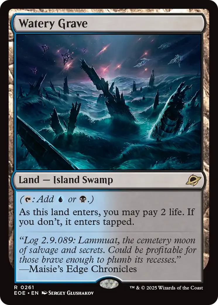 Watery Grave — Edge of Eternities — Magic: The Gathering