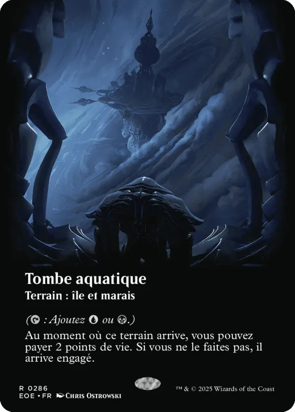 Tombe aquatique — Edge of Eternities — Magic: The Gathering