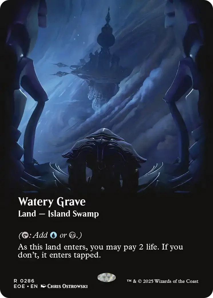 Tombe aquatique — Edge of Eternities — Magic: The Gathering