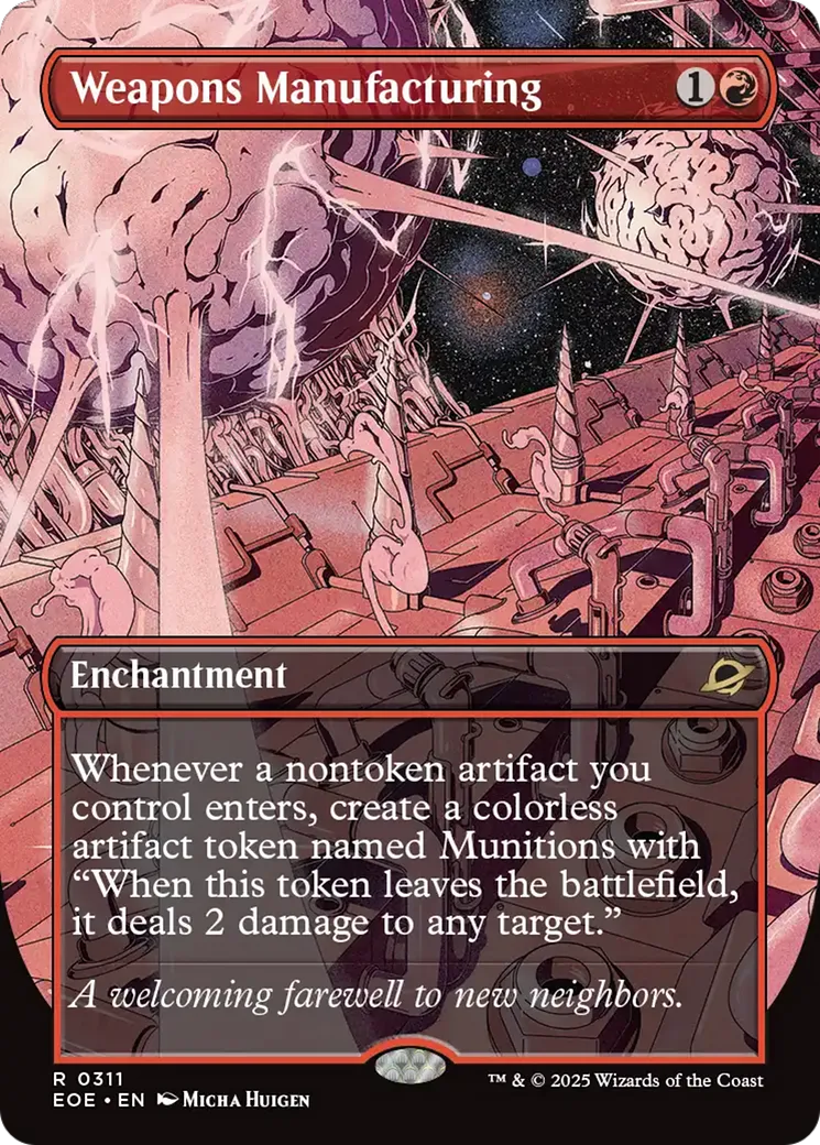 Weapons Manufacturing — Edge of Eternities — Magic: The Gathering
