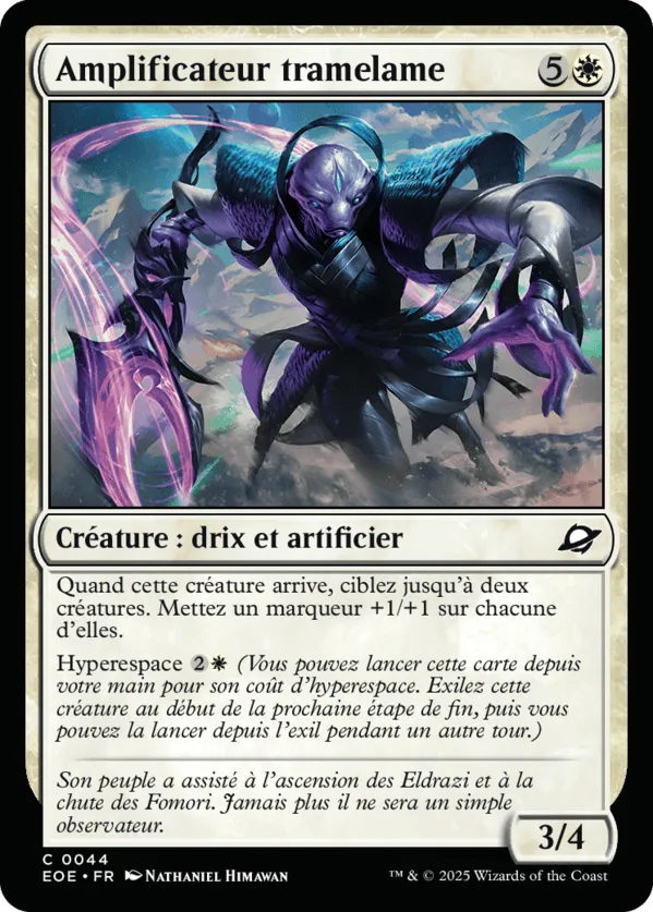 Amplificateur tramelame — Edge of Eternities — Magic: The Gathering