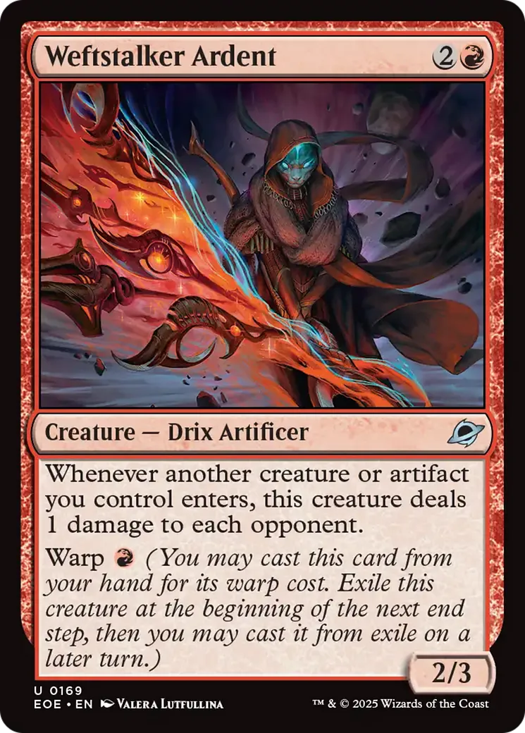 Weftstalker Ardent — Edge of Eternities — Magic: The Gathering