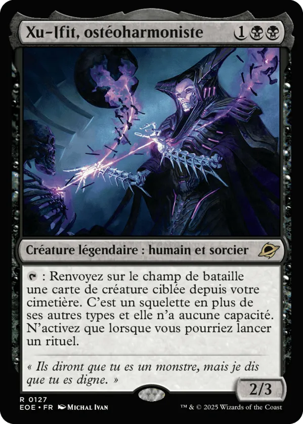 Xu-Ifit, ostéoharmoniste — Edge of Eternities — Magic: The Gathering