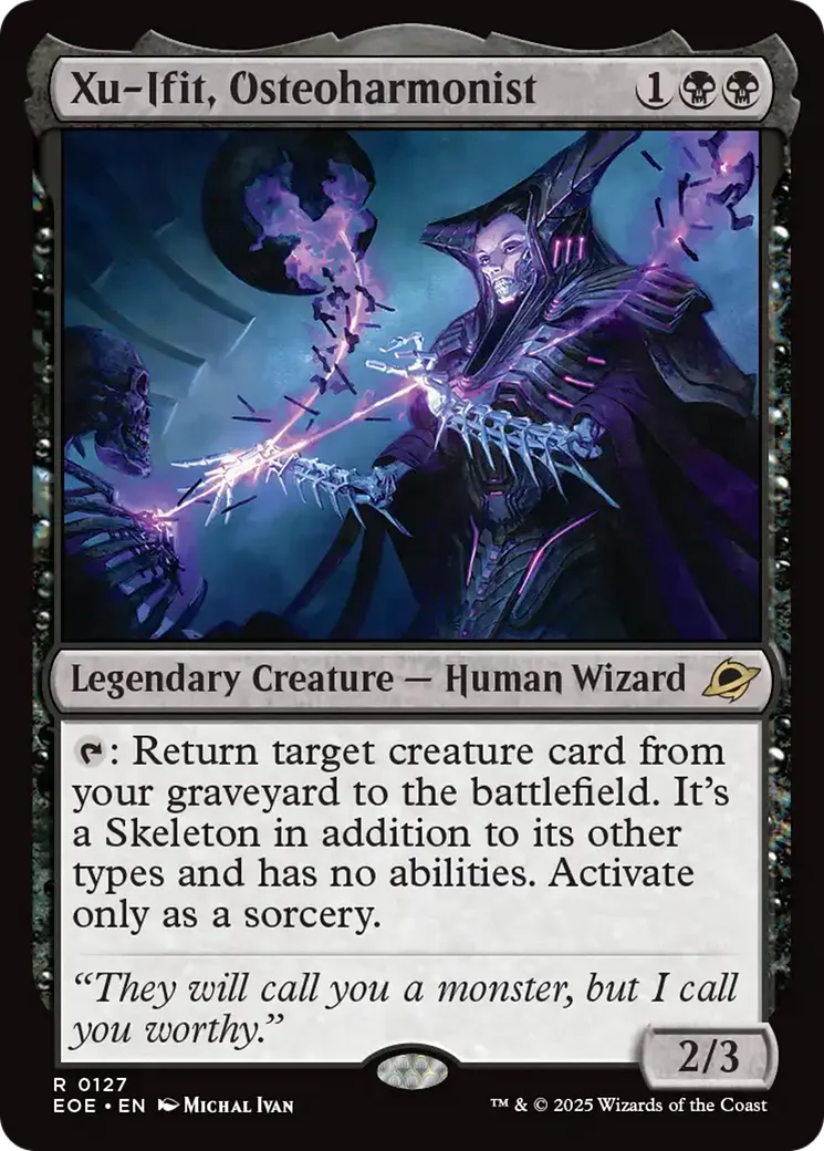 Xu-Ifit, ostéoharmoniste — Edge of Eternities — Magic: The Gathering