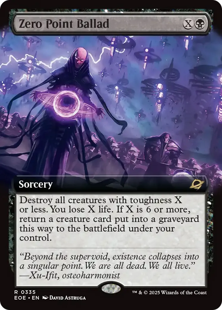 Zero Point Ballad from Edge of Eternities - Magic: The Gathering