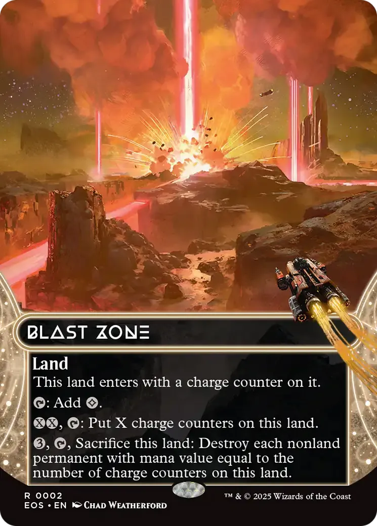 Blast Zone — Edge of Eternities: Stellar Sights — Magic: The Gathering