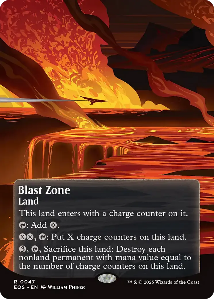 Zone de déflagration — Edge of Eternities: Stellar Sights — Magic: The Gathering