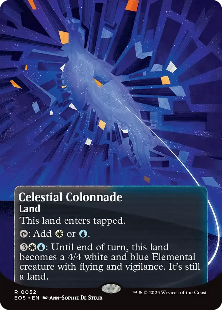 Celestial Colonnade — Edge of Eternities: Stellar Sights — Magic: The Gathering