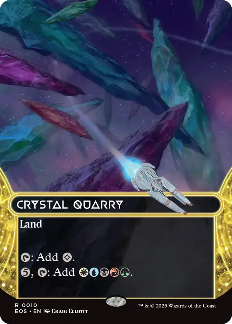 Crystal Quarry — Edge of Eternities: Stellar Sights — Magic: The Gathering