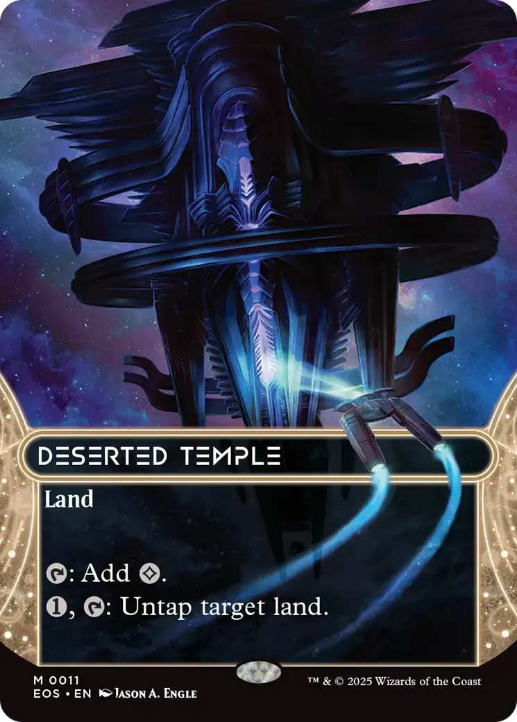 Deserted Temple — Edge of Eternities: Stellar Sights — Magic: The Gathering