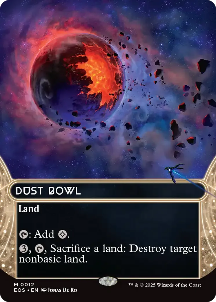 Désert de poussière — Edge of Eternities: Stellar Sights — Magic: The Gathering
