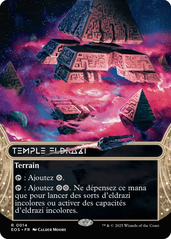 Temple eldrazi — Edge of Eternities: Stellar Sights — Magic: The Gathering