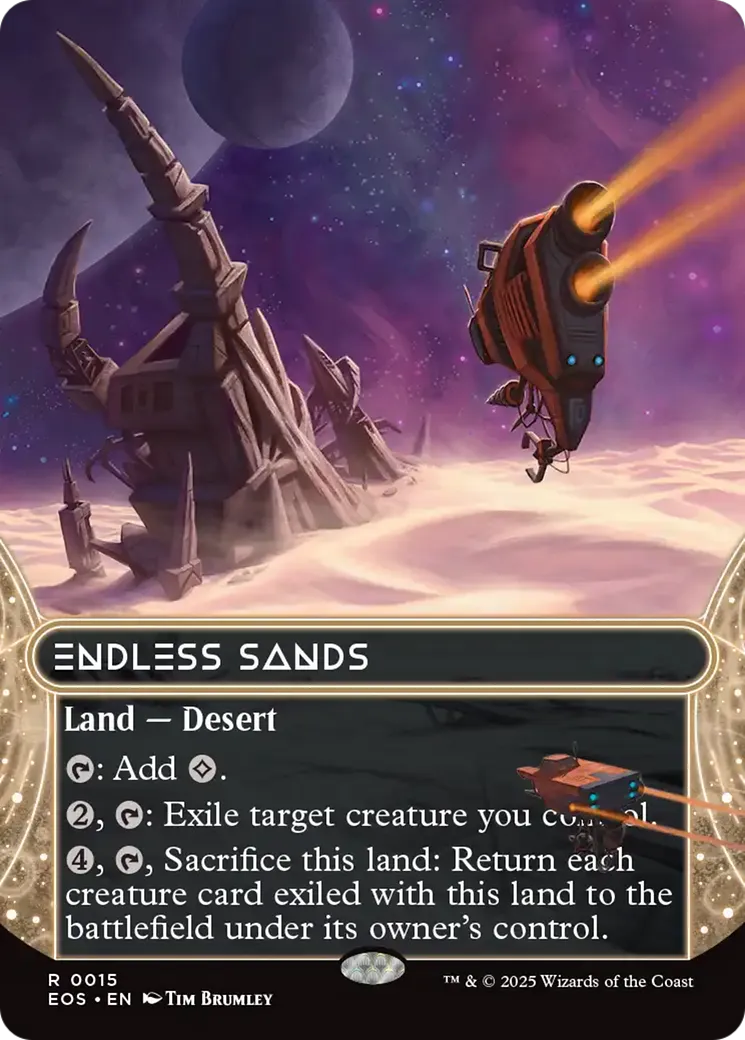 Endless Sands — Edge of Eternities: Stellar Sights — Magic: The Gathering