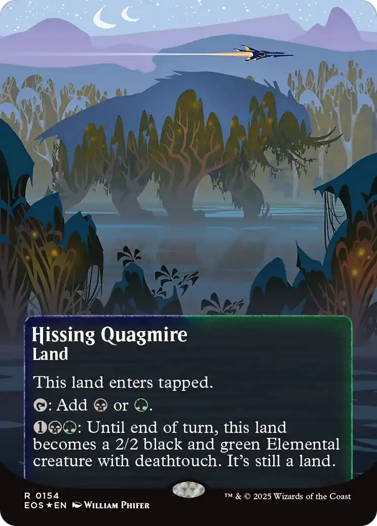 Bourbiers sifflants — Edge of Eternities: Stellar Sights — Magic: The Gathering