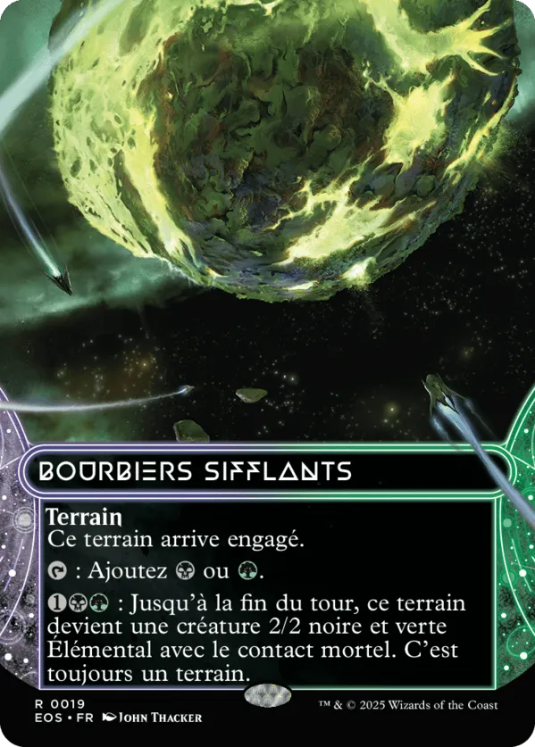 Bourbiers sifflants — Edge of Eternities: Stellar Sights — Magic: The Gathering