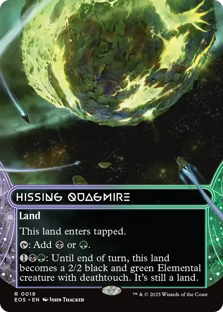 Bourbiers sifflants — Edge of Eternities: Stellar Sights — Magic: The Gathering