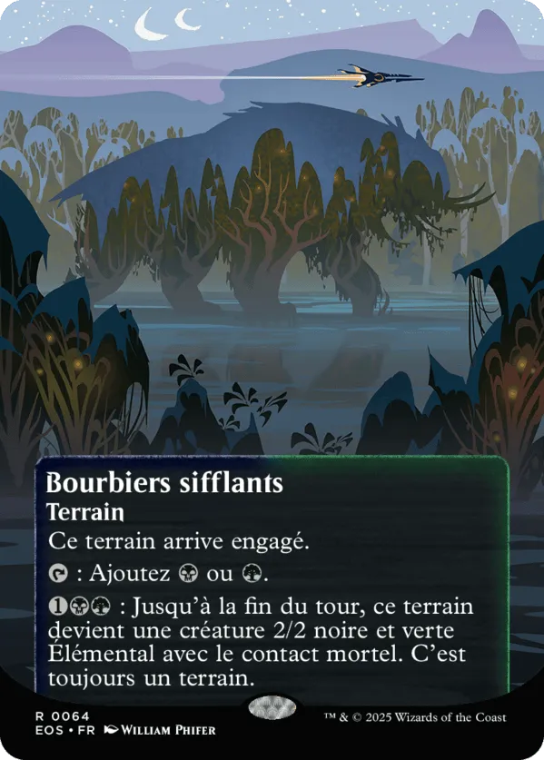 Bourbiers sifflants — Edge of Eternities: Stellar Sights — Magic: The Gathering