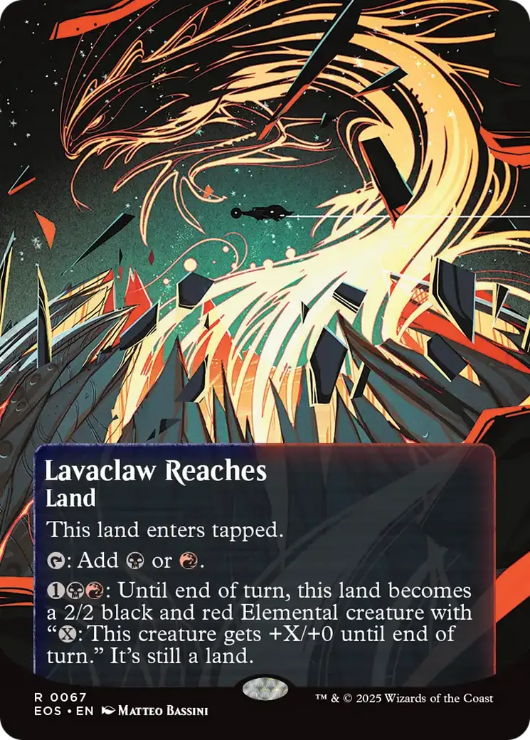 Lavaclaw Reaches — Edge of Eternities: Stellar Sights — Magic: The Gathering