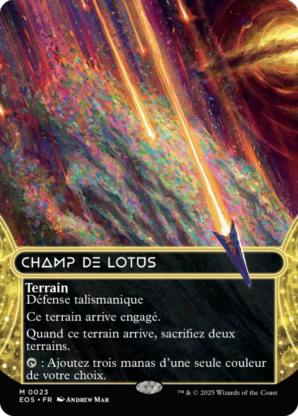 Champ de lotus — Edge of Eternities: Stellar Sights — Magic: The Gathering