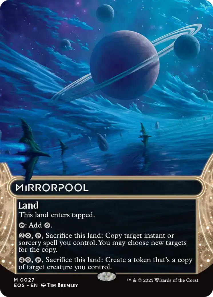 Bassin miroir — Edge of Eternities: Stellar Sights — Magic: The Gathering