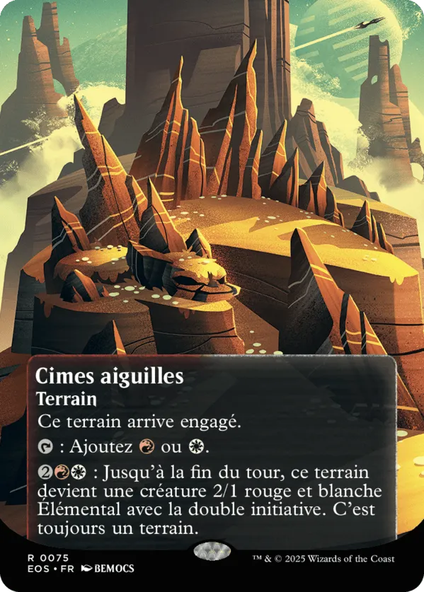 Cimes aiguilles — Edge of Eternities: Stellar Sights — Magic: The Gathering