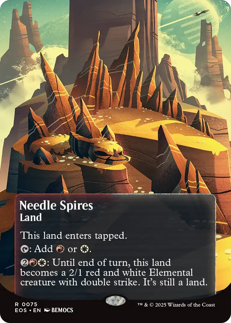 Cimes aiguilles — Edge of Eternities: Stellar Sights — Magic: The Gathering