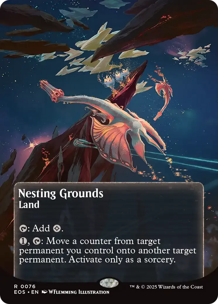 Terrains de nidification — Edge of Eternities: Stellar Sights — Magic: The Gathering