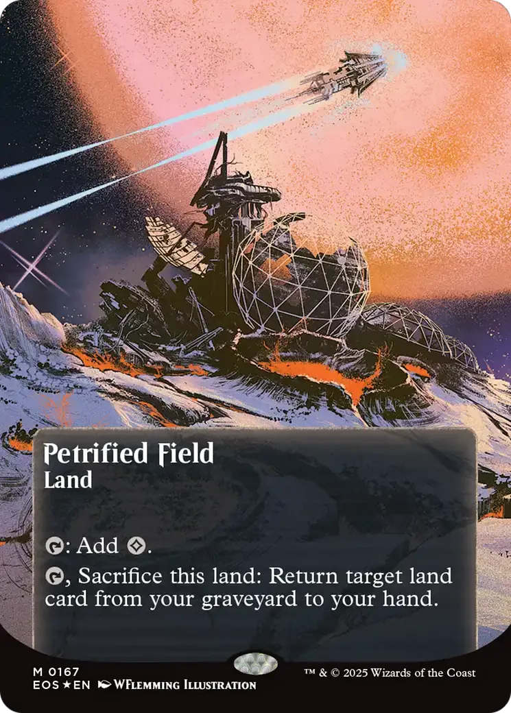 Champ pétrifié — Edge of Eternities: Stellar Sights — Magic: The Gathering