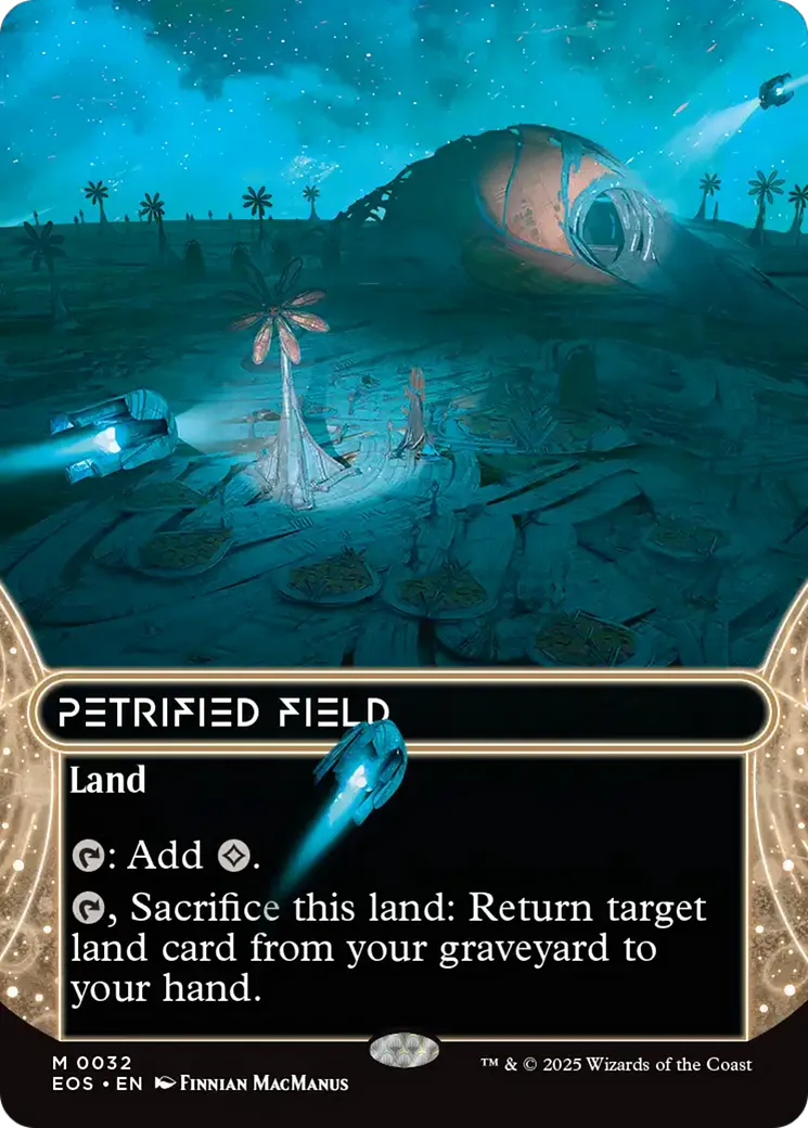 Petrified Field from Edge of Eternities: Stellar Sights - Magic: The Gathering