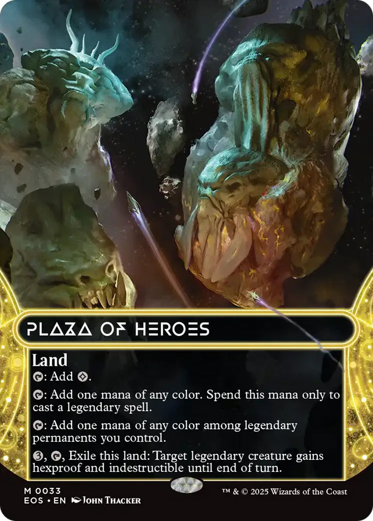 Esplanade des héros — Edge of Eternities: Stellar Sights — Magic: The Gathering