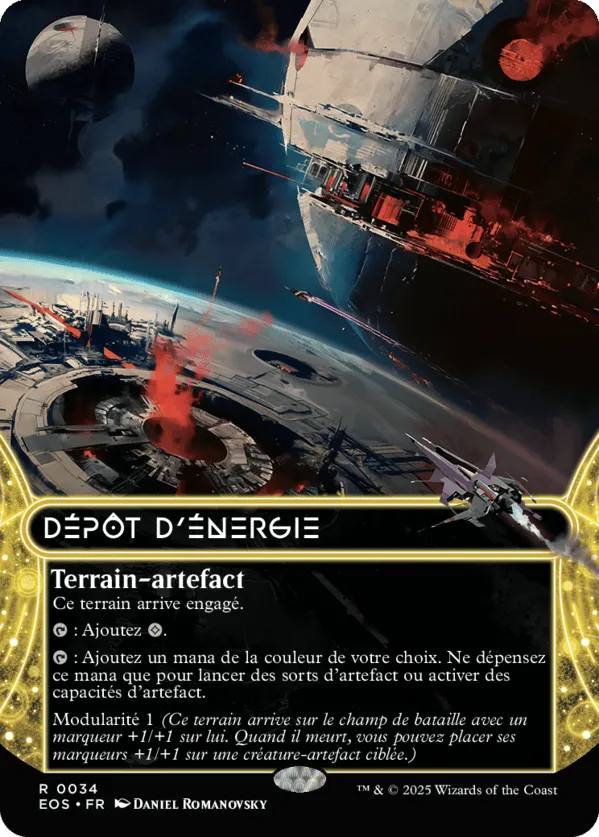 Dépôt d'énergie — Edge of Eternities: Stellar Sights — Magic: The Gathering