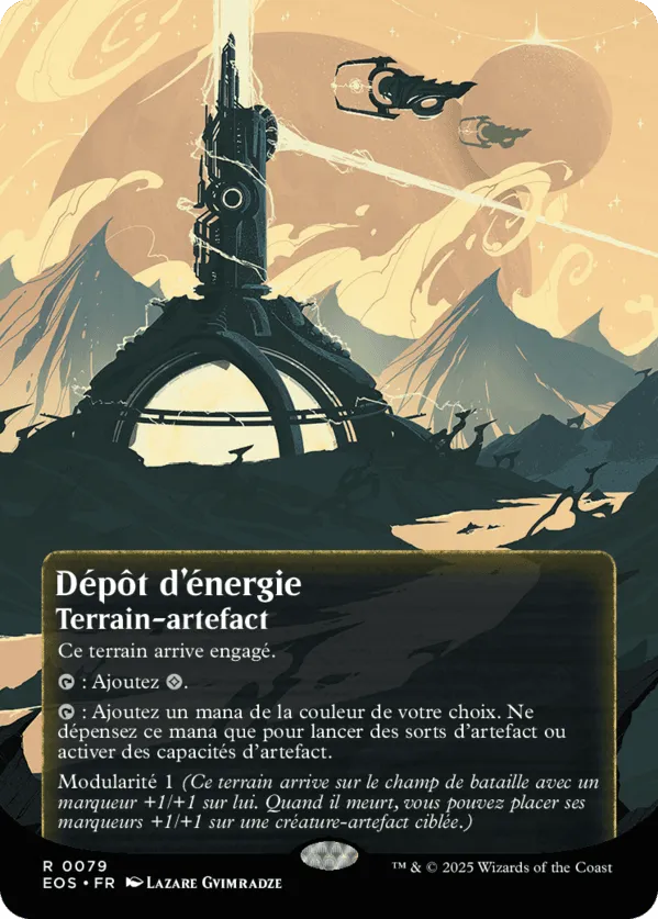 Dépôt d'énergie — Edge of Eternities: Stellar Sights — Magic: The Gathering