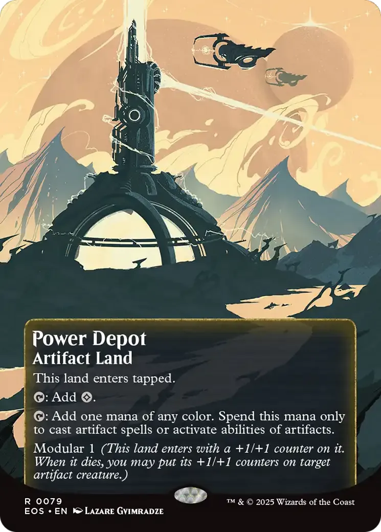 Power Depot from Edge of Eternities: Stellar Sights - Magic: The Gathering