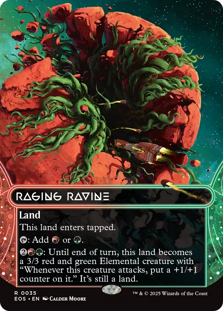 Raging Ravine — Edge of Eternities: Stellar Sights — Magic: The Gathering
