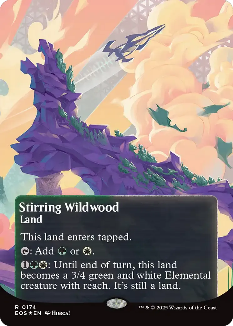 Bois sauvage en éveil — Edge of Eternities: Stellar Sights — Magic: The Gathering