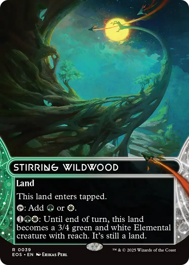 Bois sauvage en éveil — Edge of Eternities: Stellar Sights — Magic: The Gathering