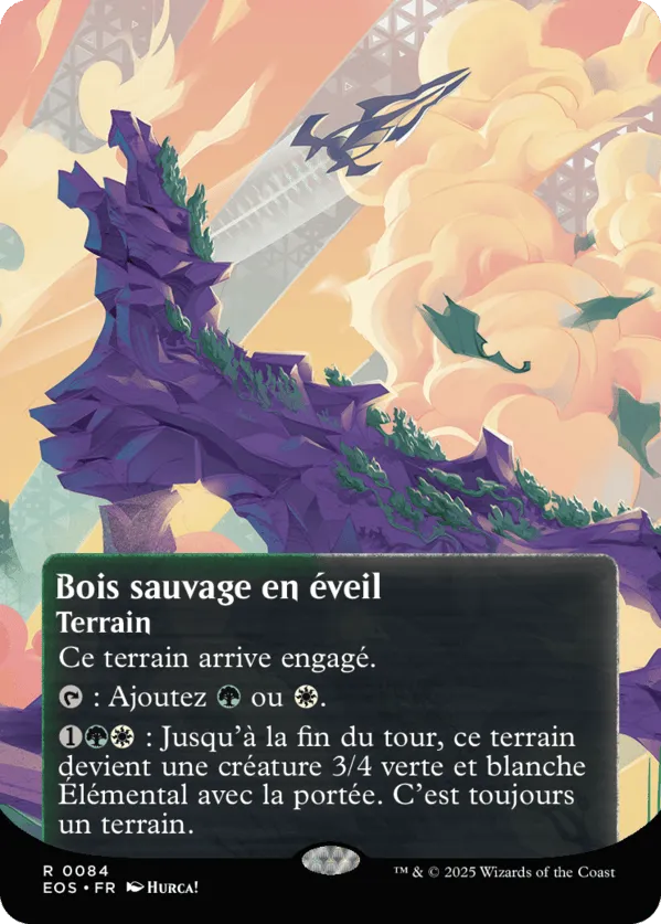 Bois sauvage en éveil — Edge of Eternities: Stellar Sights — Magic: The Gathering