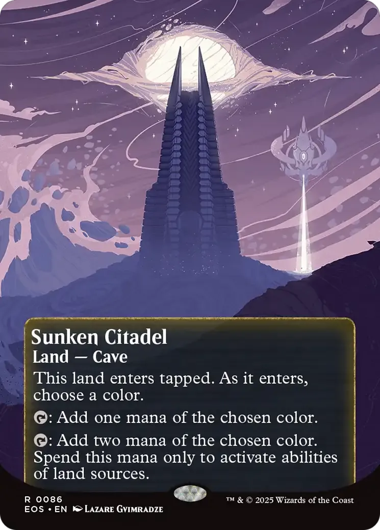 Sunken Citadel from Edge of Eternities: Stellar Sights - Magic: The Gathering