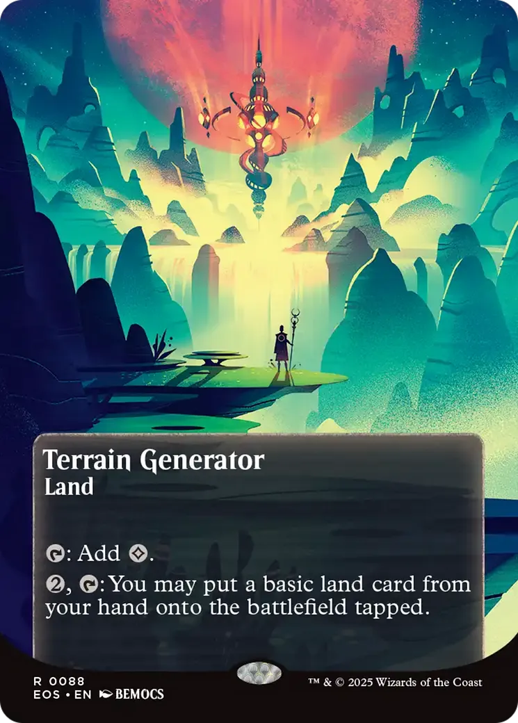 Générateur de terrains — Edge of Eternities: Stellar Sights — Magic: The Gathering