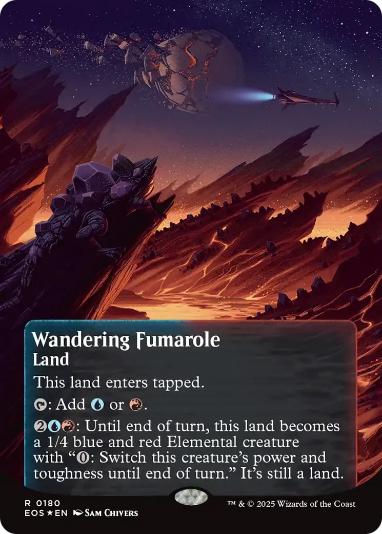 Wandering Fumarole — Edge of Eternities: Stellar Sights — Magic: The Gathering