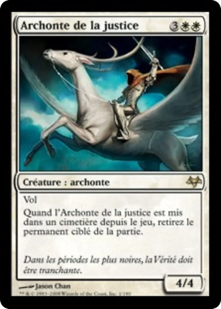 Archonte de la justice from Eventide - Magic: The Gathering